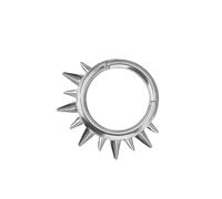 Piercing da naso alla moda con elegante zircone intarsiato, accessorio ideale per migliorare il tuo look, One Size, come descritto, come descritto
