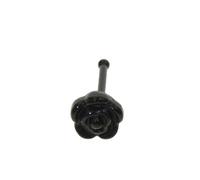 Piercing Naso Acciaio Chirurgico Cerchio1 Pezzi Piercing Naso Orecchini Helix Trago Orecchio Cartilagine Barra dritta/a forma di L con fiore di rosa