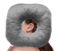 Piercing Pillow Cushion, Side Sleeping Support, 8.66x8.66in Donut Recovery Pad, Soft Breathable Fabric, Portable Lightweight Design for Adults, Kids, Bedtime, Nap, Travel, Car, Road Trip, Home
