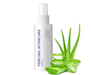 Piercing spray follow-up | 120 ml piercing spray - soluzione per il dopo la puntura, per la pelle addominale, il viso, la casa, i viaggi, il fitness salon