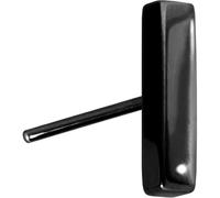 PIERCINGLINE Piercing Push Fit PIN inserti in titanio con perno a pressione BALKEN - oro rosa, nero, oro, argento