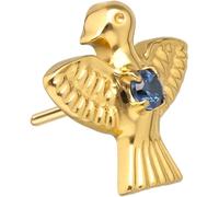 PIERCINGLINE Piercing Push Fit PIN inserti in titanio con spilla push pin, colore tortora, colore oro e argento