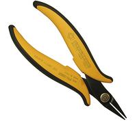 Piergiacomi - PN2002 Pinza Corta con becchi a Punta Lisci - Testa Media, Lunghezza punta 16mm,Lunghezza totale 146mm,Spessore punta 1.2x1mm - Adatta alla Presa di componenti -Arancione - Made in Italy