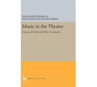 Pierluigi Petrobelli Music in the Theater (Copertina rigida)