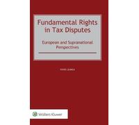 Piero Leanza Fundamental Rights in Tax Disputes (Copertina rigida)