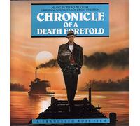 PIERO PICCIONI - CHRONICLE OF A DEATH FORETOLD LP (VINYL ALBUM) UK VIRGIN 1987