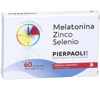 pierpaoli Dr. Melatonina Zinco-Selenio Integratore Sonno 60 Compresse