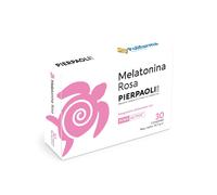 PIERPAOLI Melatonina Rosa Integratore Alimentare per Sonno e Benessere della