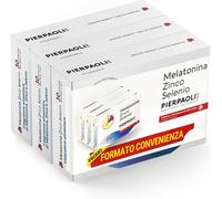 PIERPAOLI Melatonina Zinco Selenio Integratore Alimentare per Contribuire a