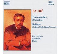 Pierre-Alain Volondat Faure: Barcarolles / Ballade (CD) Album