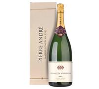 Pierre André Crémant de Bourgogne AOP Brut Magnum 1,5 ℓ, Astucciato