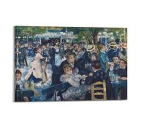 Pierre-Auguste Renoir (Bal du Moulin De La Galette), poster decorativo per la casa, da appendere, stampa artistica per camera da letto, quadro decorativo estetico, 20 x 30 cm
