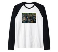 Pierre-Auguste Renoir Dance at Le Moulin de la Galette Maglia con Maniche Raglan