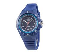 Pierre Bonnet Orologio Sportivo per Bambini e Ragazzi 34mm - Ideale come Primo Orologio, Impermeabile 10 ATM, Cinturino in Gomma, Movimento Quarzo Giapponese Miyota 2035 - Sport Line R.5227 (Blue)