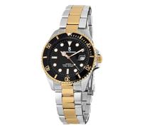 Pierre Bonnet Orologio Uomo Subacqueo Master Sub-Diver, Cassa 40mm Acciaio - Movimento Quarzo Miyota 2115, Ghiera Girevole, Data, Waterproof 10 ATM, Bracciale Flip-Lock (Oro/Nero)