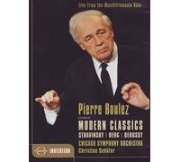 Pierre Boulez Conducts Modern Classics (DVD) Pierre Boulez Christine Schafer