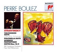 Pierre Boulez Stravinsky: The Firebird Suite; Pulcinella Suite; Scherzo Fan (CD)