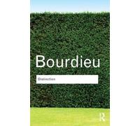 Pierre Bourdieu Distinction (Copertina rigida) Routledge Classics