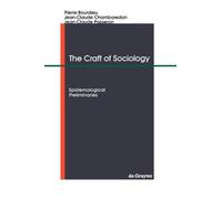 Pierre Bourdieu Jean-Claude Chamboredon Jean-Claude The Craft of So (Tascabile)