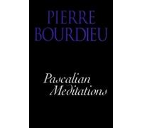 Pierre Bourdieu Pascalian Meditations (Copertina rigida)