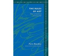 Pierre Bourdieu The Rules of Art (Copertina rigida)