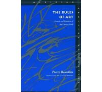 Pierre Bourdieu The Rules of Art (Tascabile) Meridian: Crossing Aesthetics