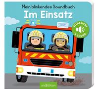 Pierre Caillou Mein blinkendes Soundbuch - Im Einsatz: Sound mit 1 (Board book)