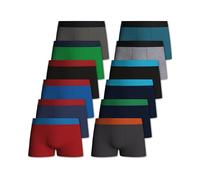 Pierre Calvini I Nostri Nuovi Boxer da Bambino in Cotone (Confezione da 12) (Multicolore, 13+)