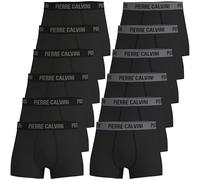 Pierre Calvini Uomo 12 Pack Uomo Intimo retrò Pantaloncini