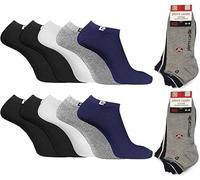 Pierre Cardin 10 Paia calzini invisibili corti sneaker uomo, Fantasmini leggeri in cotone soft traspirante Numero 40-46, ASSORTIMENTO 1_10 PAIA COLORI ASSORTITI