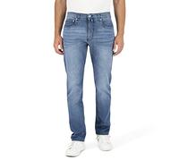 Pierre Cardin 5-Pocket Lyon Tapered Jeans, Blue Used Buffies 8006 6824, 40W x 30L Uomo