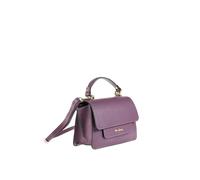 Pierre Cardin Borsa a mano da donna In Vera pelle Made in Italy 23,5x15x10 cm 1989 Viola