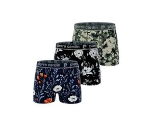 Pierre Cardin Boxer da Uomo in Cotone, Mutandine da Uomo Naturali e ipoallergenici (Confezione da 3), Taglia XXL, Flow, XXL