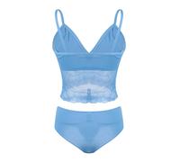 Pierre Cardin Coordinato intimo donna misto cotone con pizzo