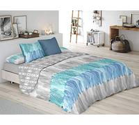 Pierre Cardin Copripiumino TOPACIO-Letto Colore Blu, Policotone, Cama 90 cm