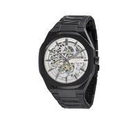 Pierre Cardin Élysée Automatique CF.1002.MB orologi da uomo Nero Argento Bianco, Argento, Abito, argento, Vestito