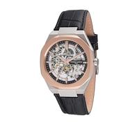 Pierre Cardin Black Leather Dress Watch