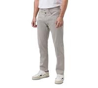 Pierre Cardin Lione affusolato Pantaloni, Pelican, 34W/30L Uomo