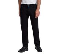 Pierre Cardin Lyon Tapered Jeans, Black Raw, 40W x 32L Uomo