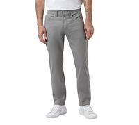 Pierre Cardin Lyon Tapered Pantaloni, Grigio squalo, 40W x 34L Uomo