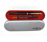 Pierre Cardin Momento GT Roller Ball Rollerball Pen inchiostro blu RB nuovo r...