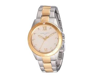Pierre Cardin Observatoire éclat Twotone Whitecap orologio da donna CF.1009.MU Grigio, Grigio, grigio., Bracciale