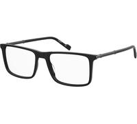 Pierre Cardin P.C.6291 284, Nero, Acetate, Uomini occhiali 58