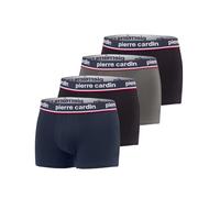 Pierre Cardin Pc/1/Bc/Pk4 Boxer Corti, Grigio/Bianco/Rosso/Nero, XL (Pacco da 4) Homme