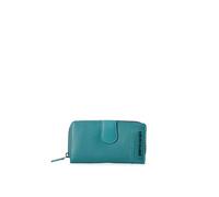 Pierre Cardin Portafoglio da donna 100% Vera Pelle. Prodotto artigianale. Prodotto Fashion 2202-131 Turchese 16,5x9x3 cm