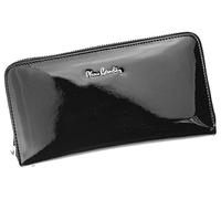 Pierre Cardin Portafoglio da donna in vera pelle, elegante e spazioso, 20 x 11 x 4 cm, Nero , Classico