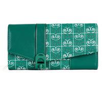 Pierre Cardin Portafoglio Donna, Ecopelle Verde, Grande, Spazioso, Portamonete, Portafoglio Ragazza