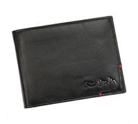 Pierre Cardin Portamonete da uomo - Portafoglio da uomo - RFID protezione carta - 7 scomparti per carte - Porta foglio, 12 x 9 x 2,5 cm, nero, nero 2, 12 x 9 x 2,5 cm, Moderno