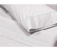 Pierre Cardin - Set di lenzuola Arcadia 100% cotone - Letto 105 - Colore bianco
