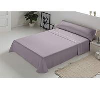 Pierre Cardin - Set di lenzuola Arcadia 100% cotone - Letto da 200 - Colore Malva